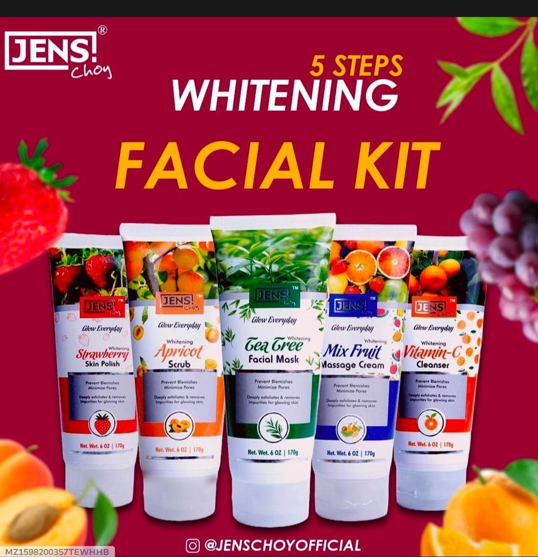 High Pigmented Whitening And Brightening Facial Kit - Set Of 5