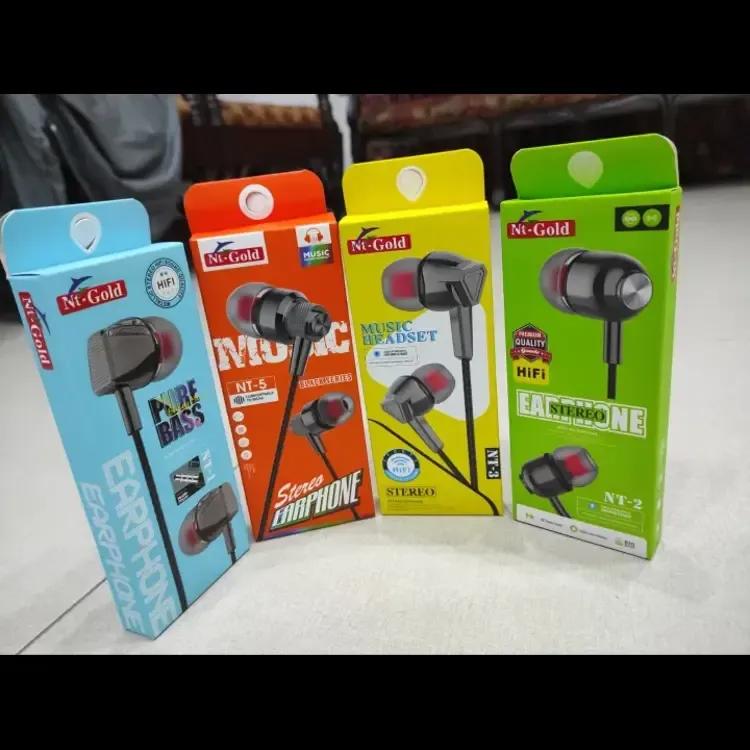 Clear Voice Wired Earphones Black