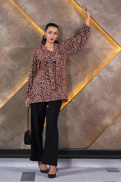 Ebon Luxe Cheetah Set EW-000578