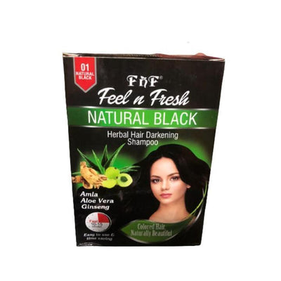 Rich Brown Hair Color Shampoo - Pack of 6 for Gorgeous Hair Color