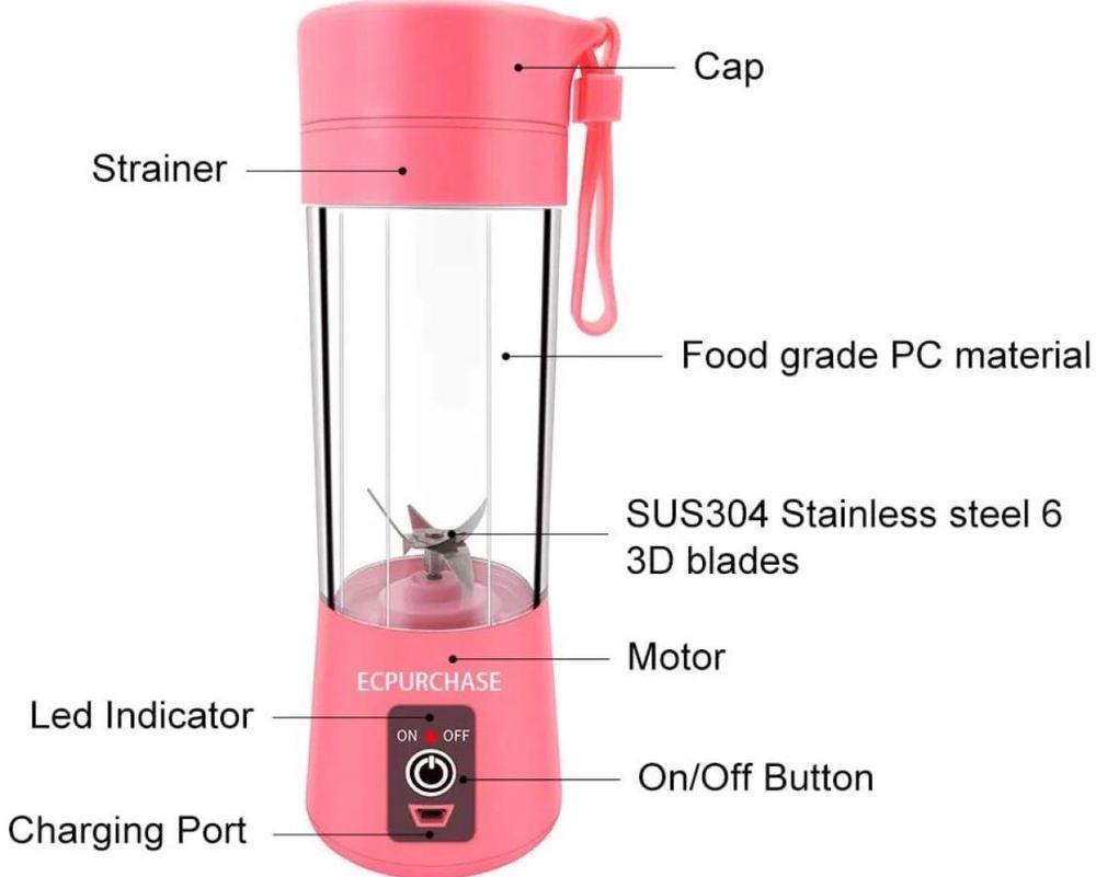 6 Blade Electric Juicer Machin